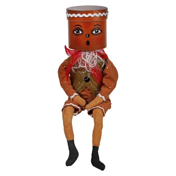 Gionni Gingerbread Box Head Doll - Picture 2 of 2